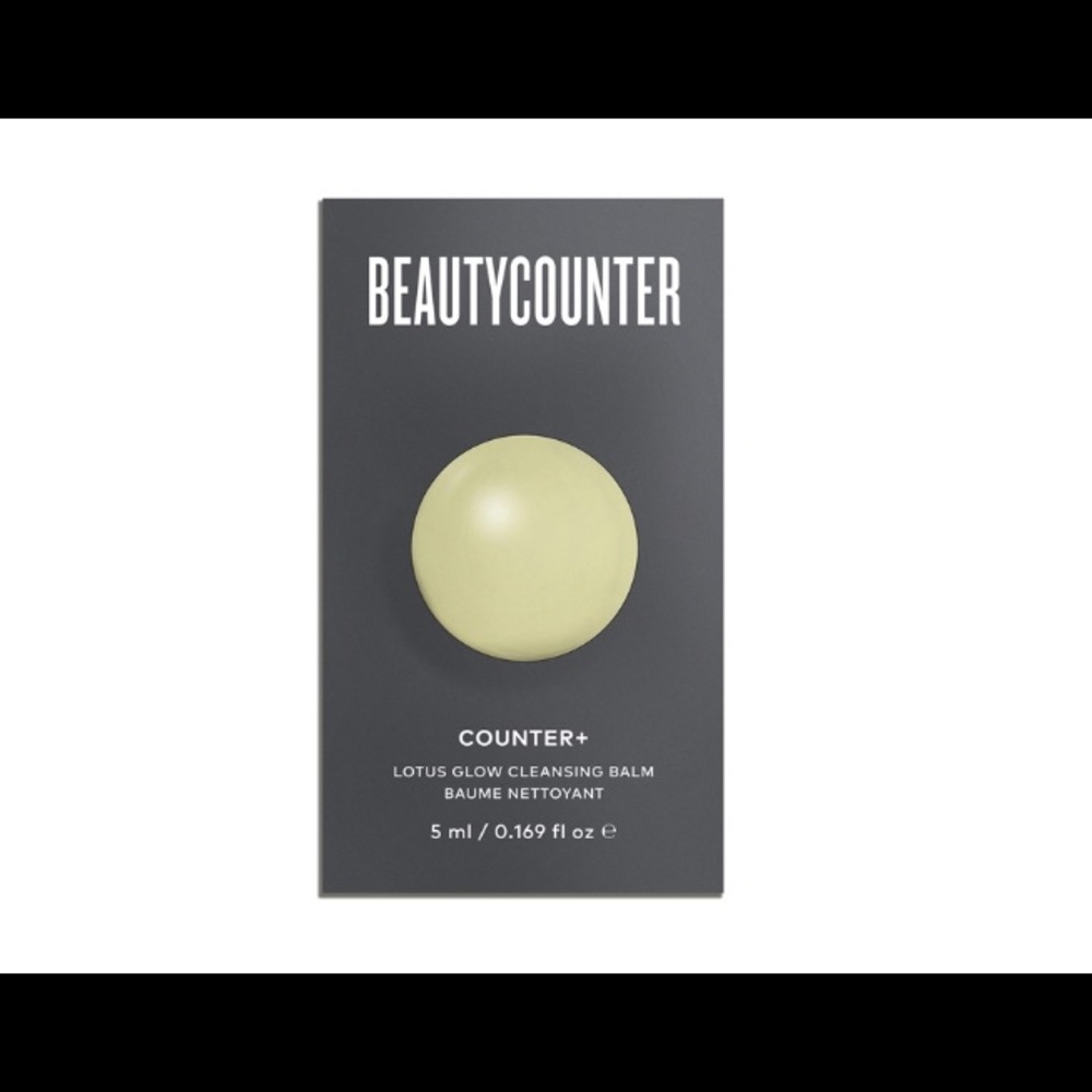 Beauty counter cleansing balm samples
